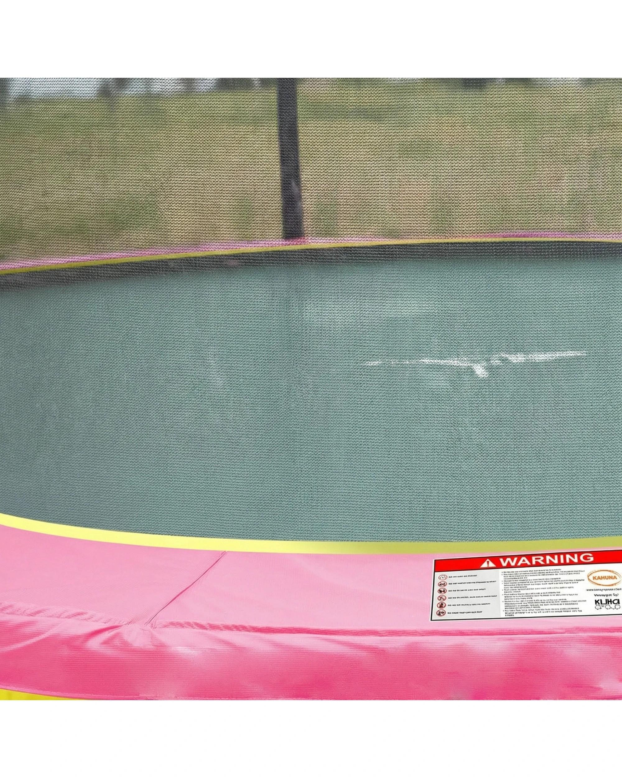 3 Kahuna Classic 6ft Trampoline Round Outdoor Free Safety Net Spring Pad Cover Mat - Pink, 3 of 6