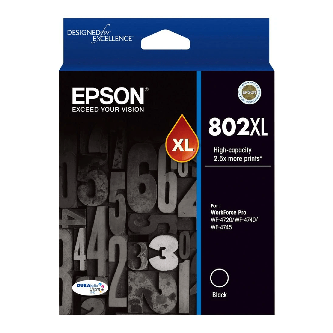 1 Epson 802XL Ink Cartridge Black, 1 of 1