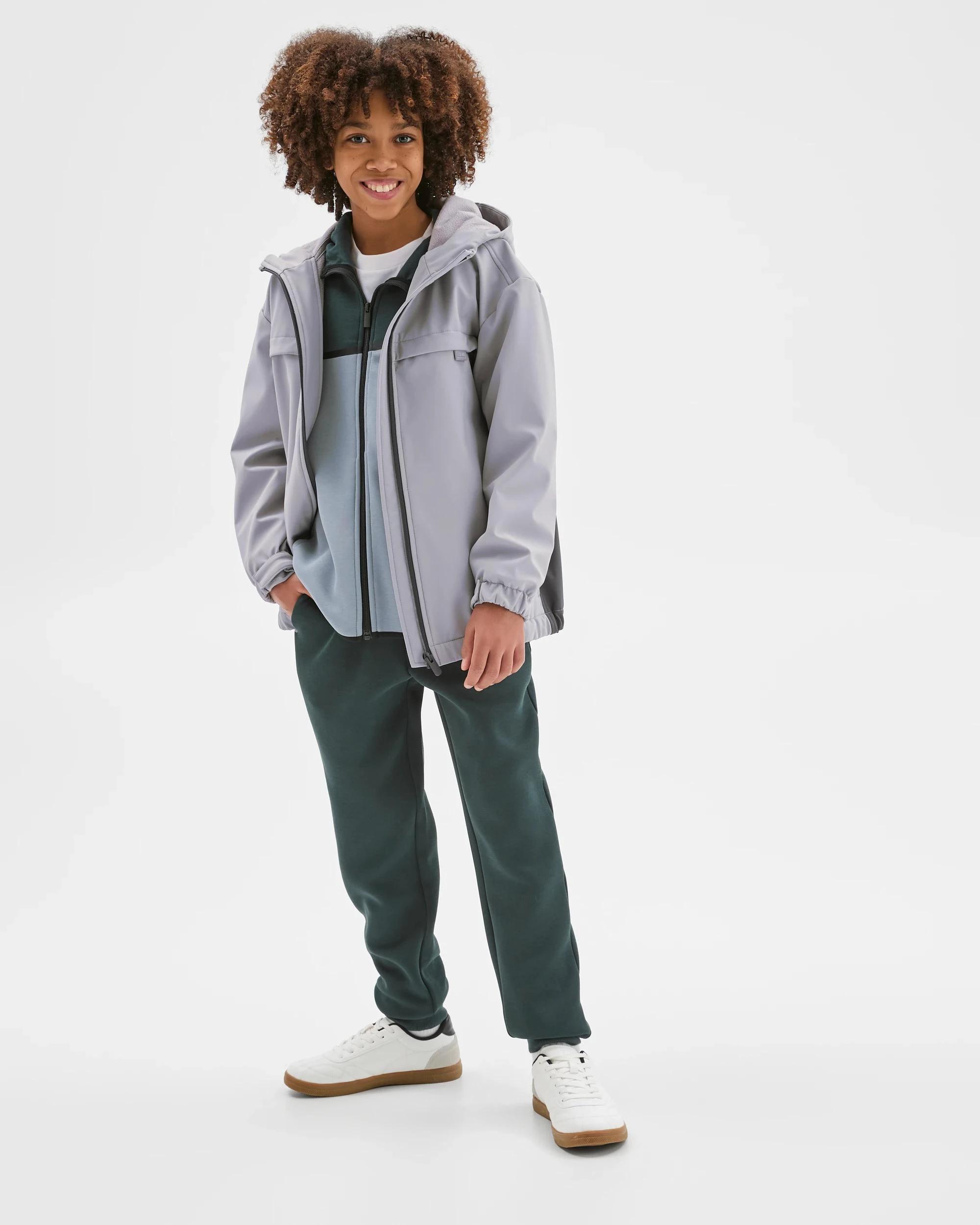 1 Target Kids Active Tech Jacket GREY, 1 of 6
