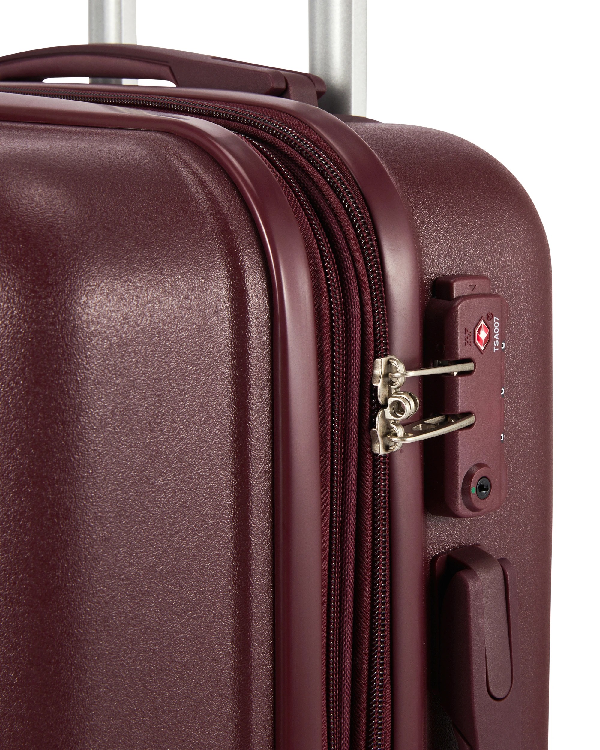 6 47cm Albany Hard Case 8 Wheels - Burgundy, 6 of 8
