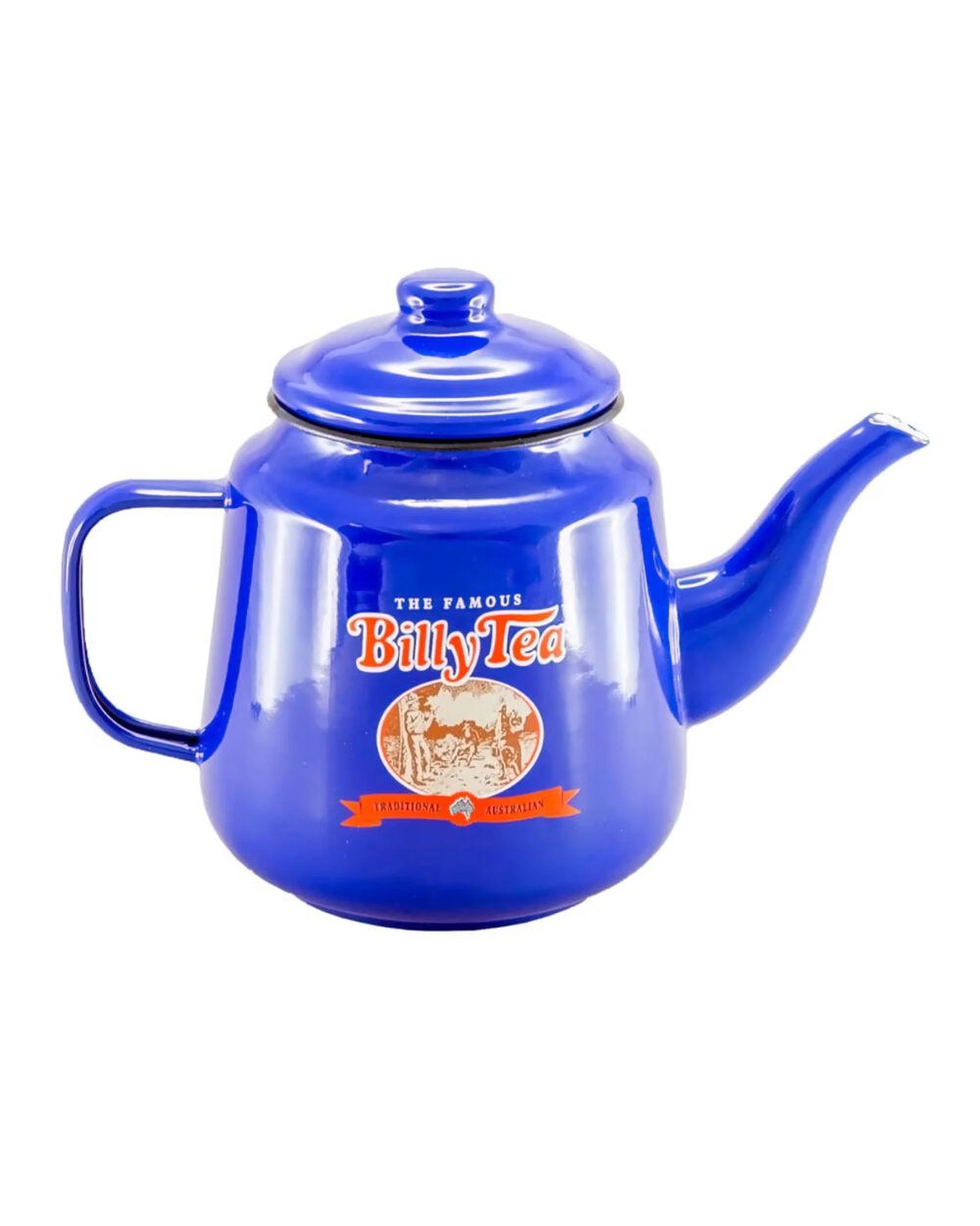 1 Rojo Billy Tea Enamel Teapot 1.4L - Blue, 1 of 1