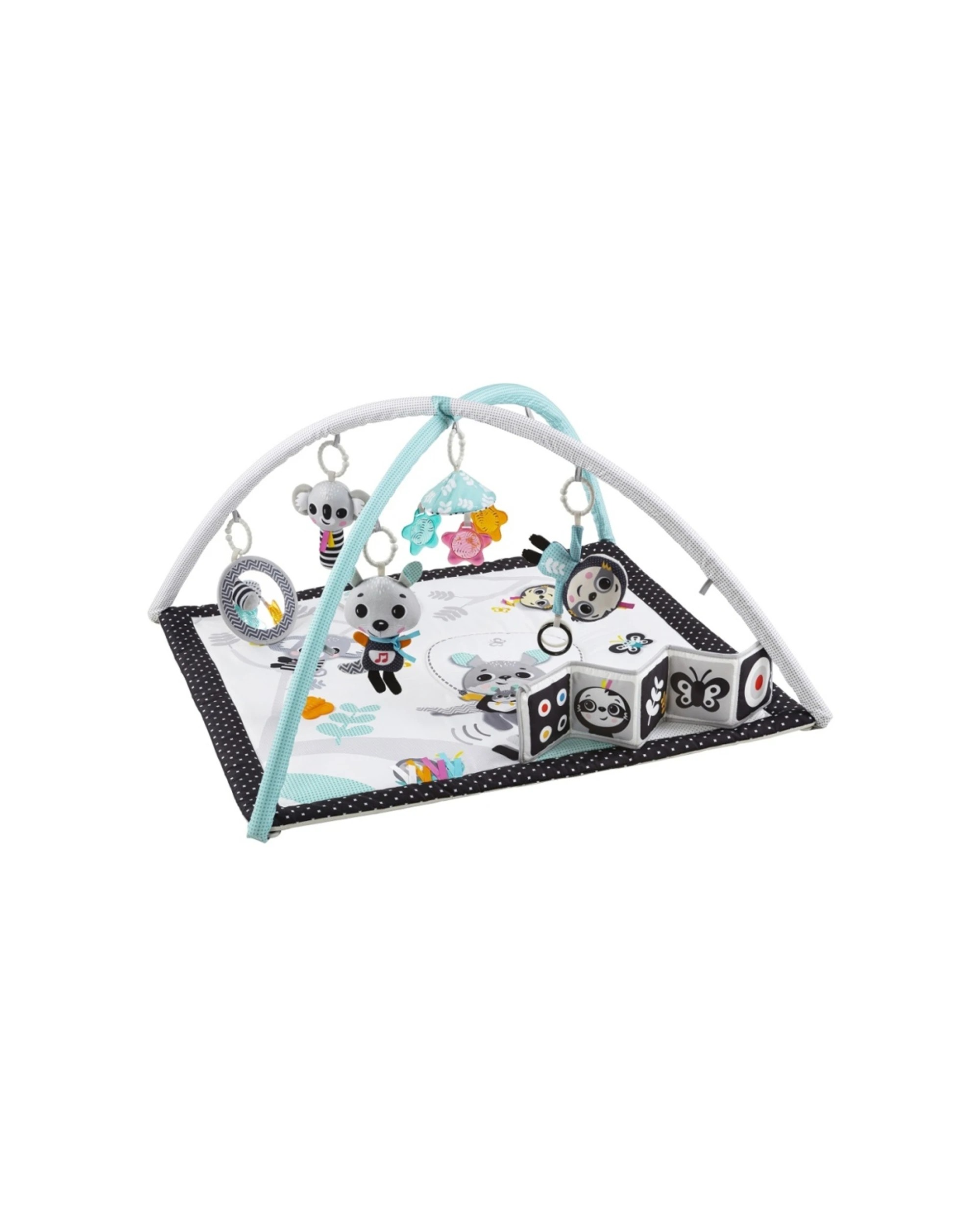 1 Benbat Dazzle Activity Gym Musical Sensory Baby Toy Play Mat 85cm x 76cm 0m - Multi, 1 of 4