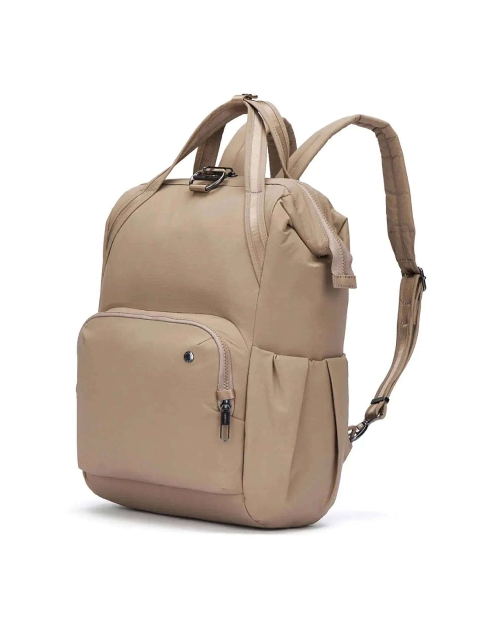 3 Pacsafe Citysafe CX Anti Theft RFID Blocking 16in Laptop Backpack Water Resistant 17L Taupe - Brown, 3 of 8