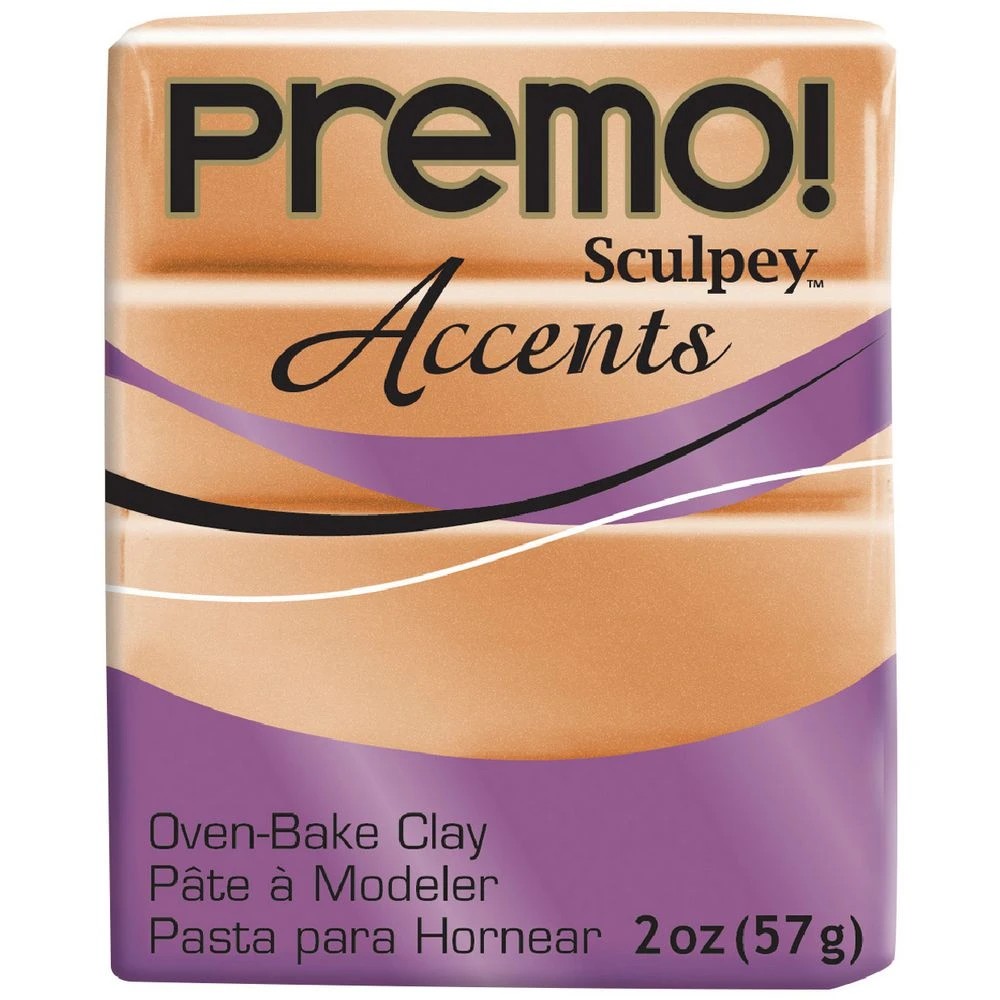 1 Sculpey Premo Modelling Clay Copper 57g, 1 of 3