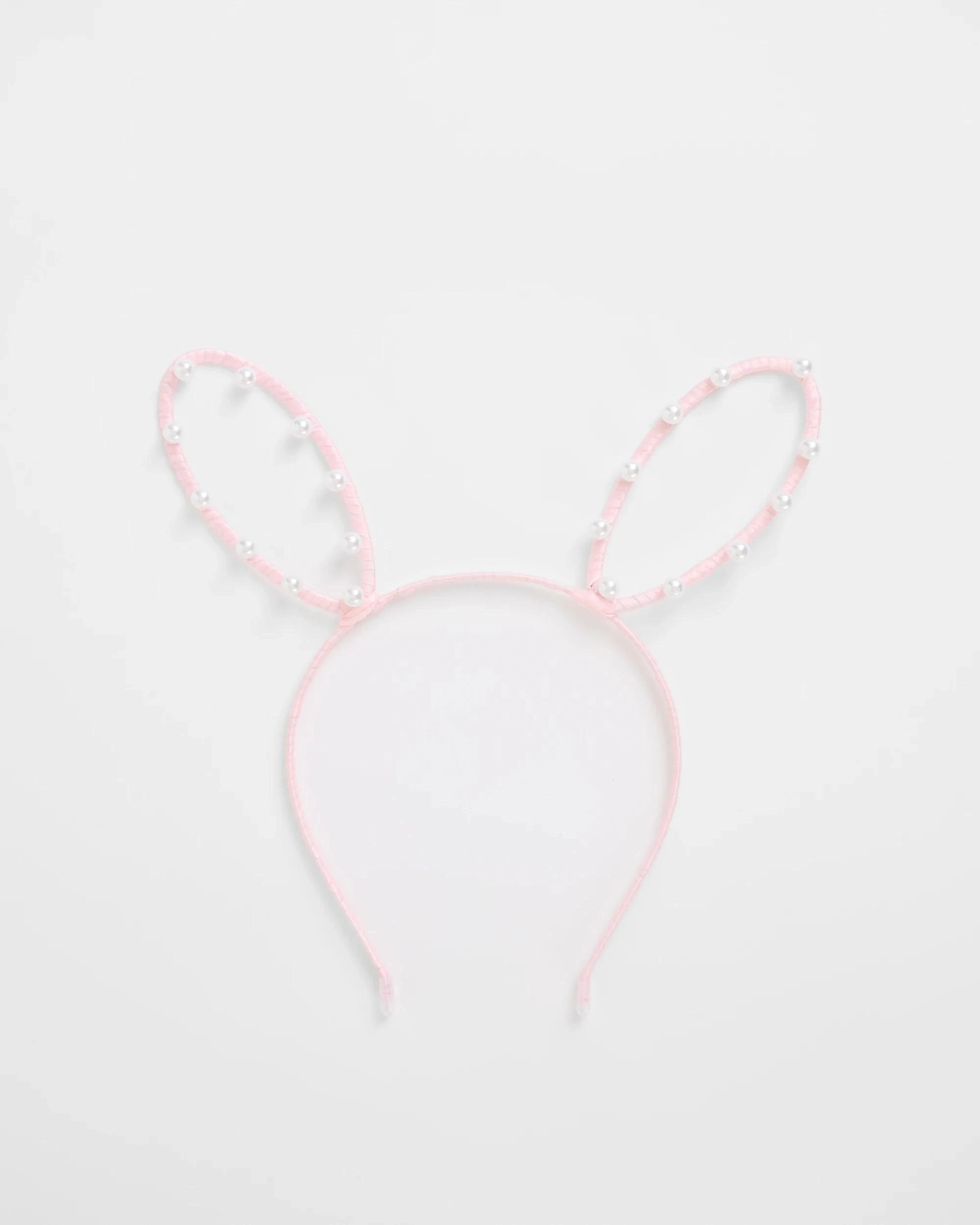 Target Kids Kids Faux Pearl Bunny Ears Headband - Kmart display picture 3