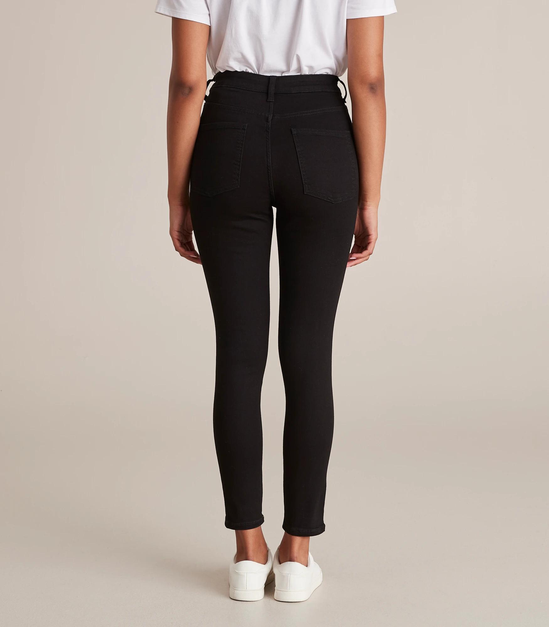 4 Target Sophie Skinny High Rise Ankle Length Denim Jeans BLACK, 4 of 6