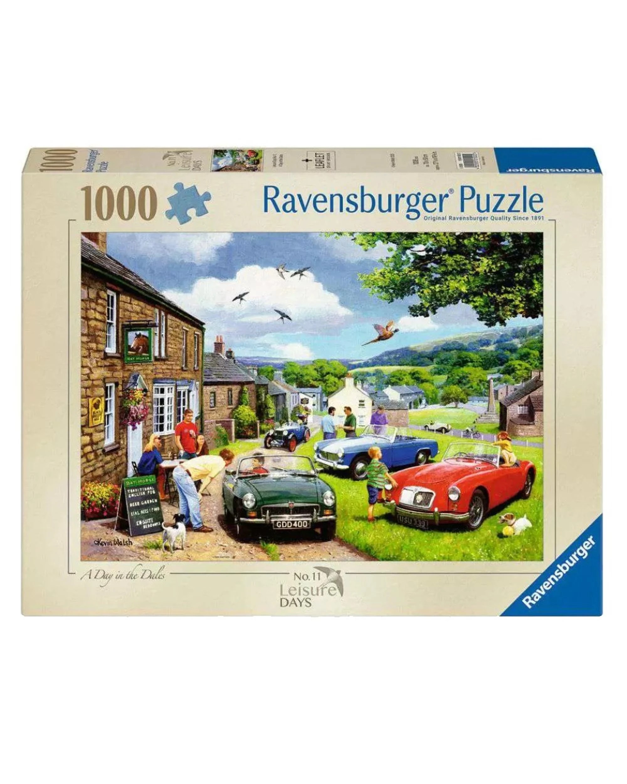 1 Ravensburger Leisure Days #11 Day in the Dales 1000 Piece Jigsaw Puzzle, 1 of 2