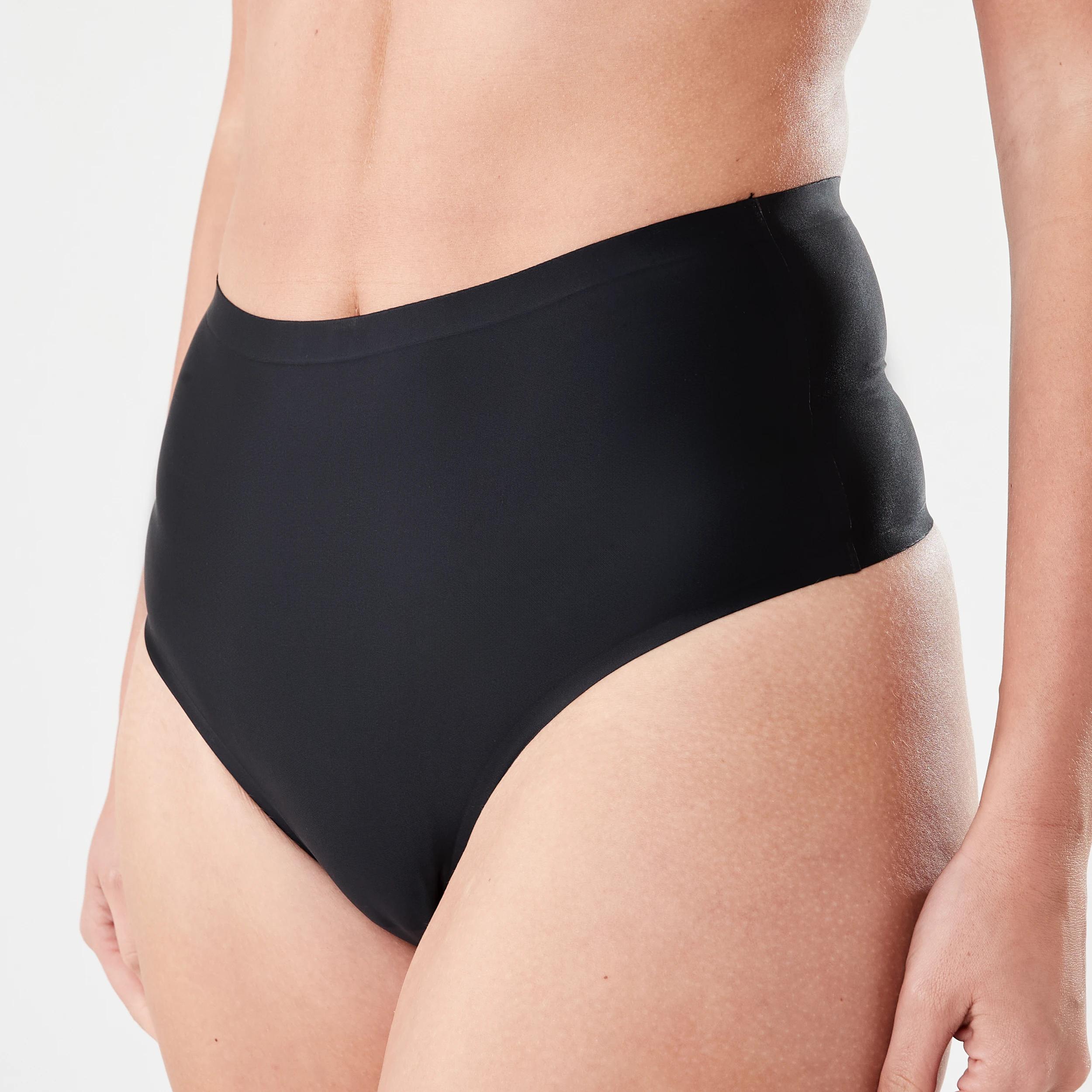 5 2 Pack No Show High Rise G-String Briefs Black, 5 of 6