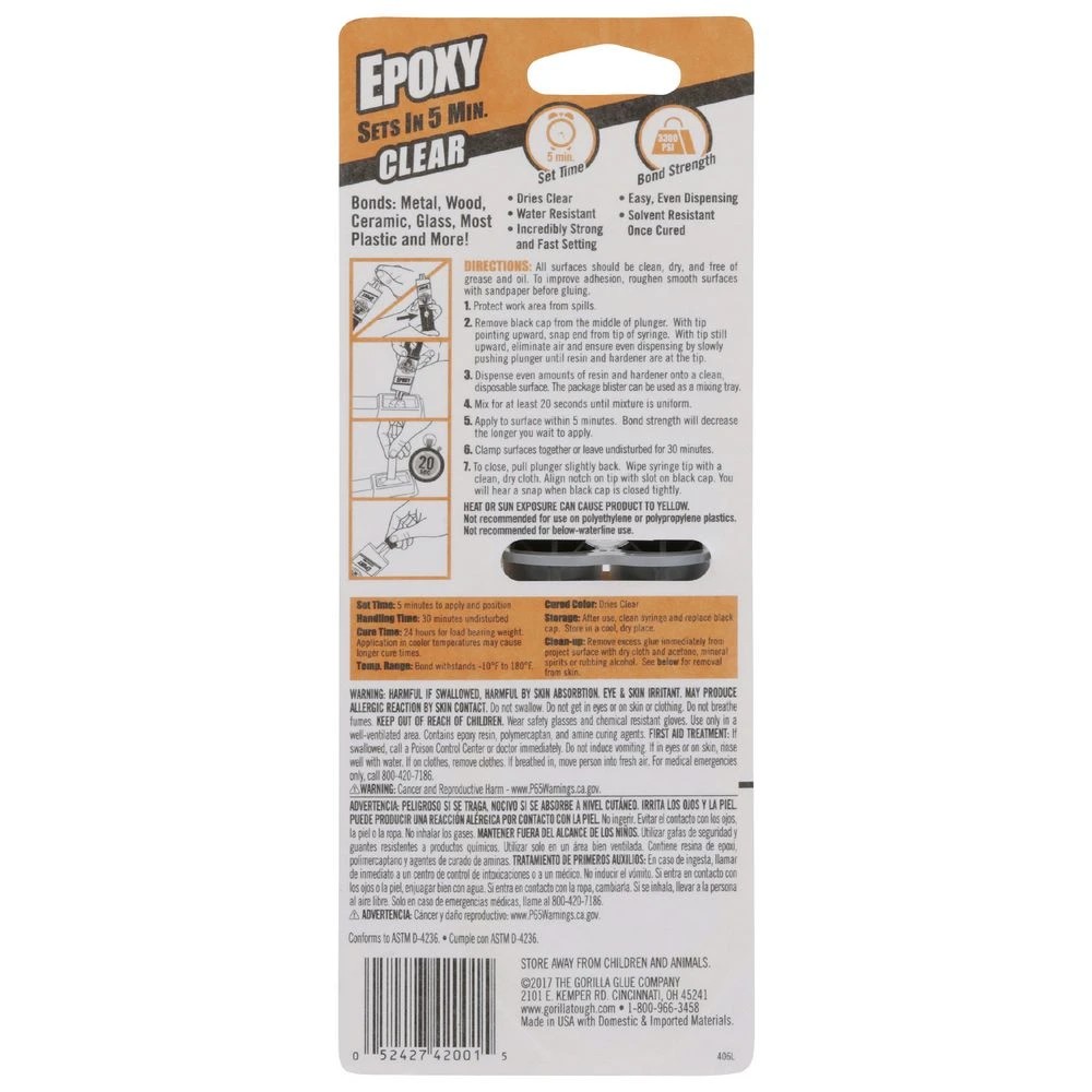 3 Gorilla Epoxy Glue 25mL, 3 of 8