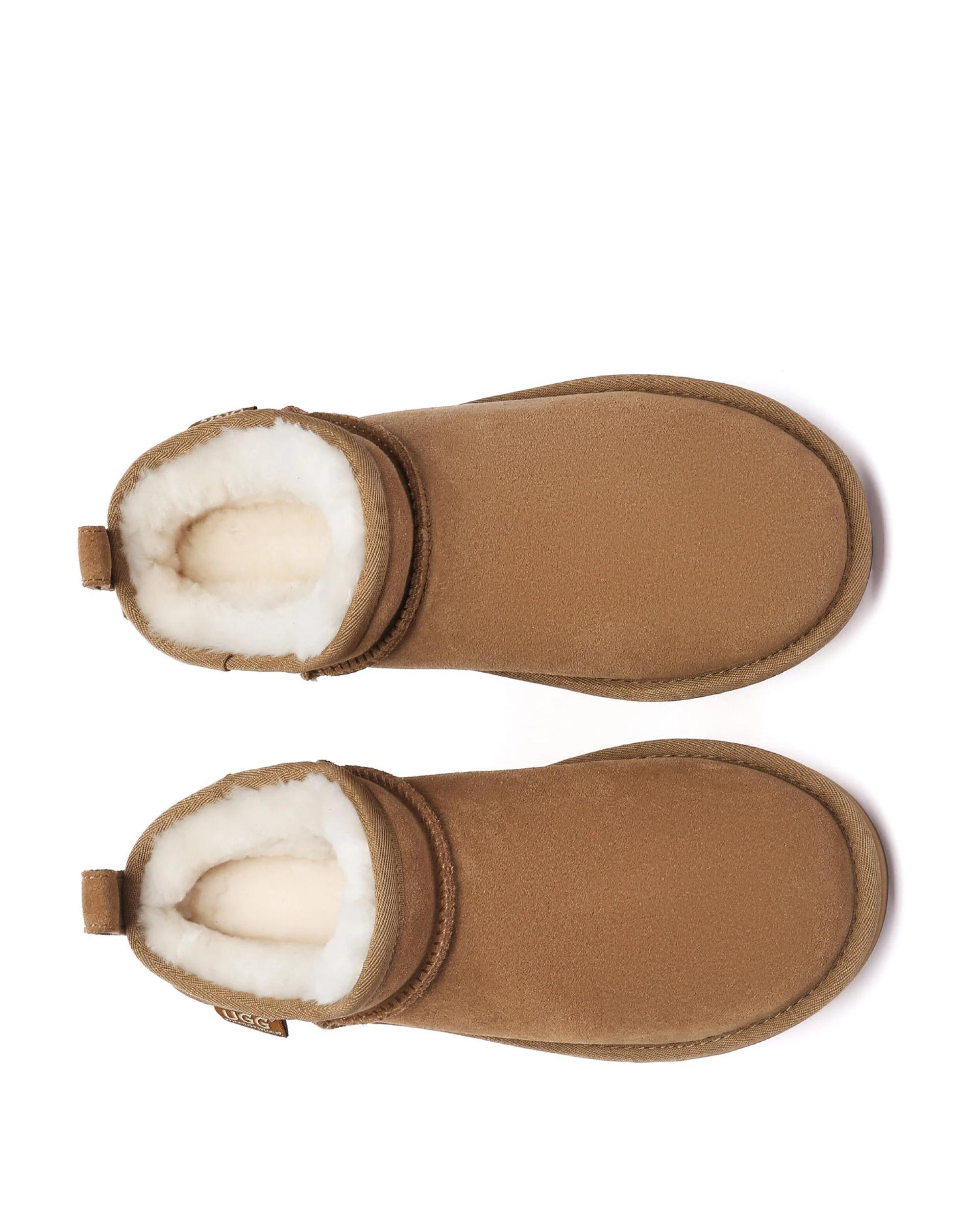 5 Australian Shepherd UGG Unisex Nano Classic Boots CHESTNUT, 5 of 5