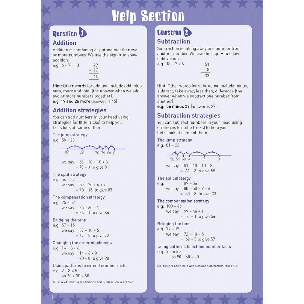 2 Excel Basic Skills: Mental Maths Strategies Year 6, 2 of 4