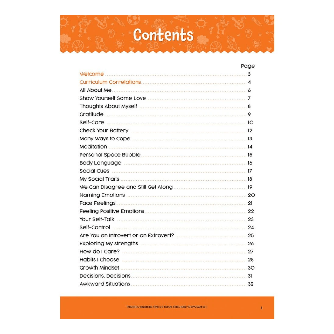 2 Targeting Wellbeing Year 5, 2 of 8