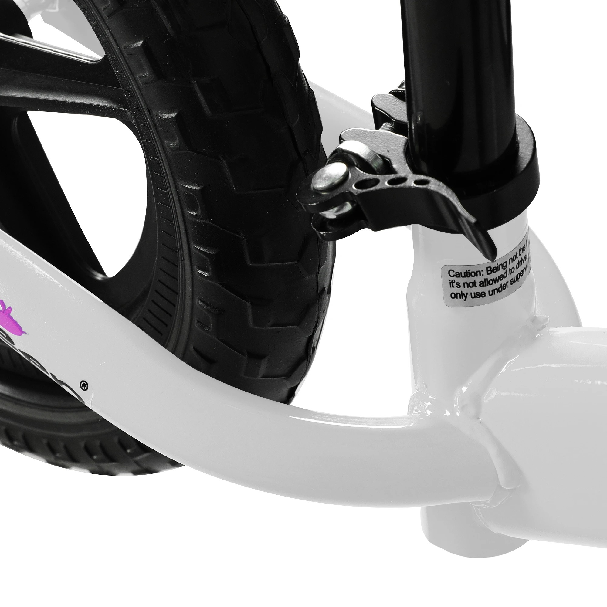 5 Bopeep Kids Balance Bike - White, 5 of 6