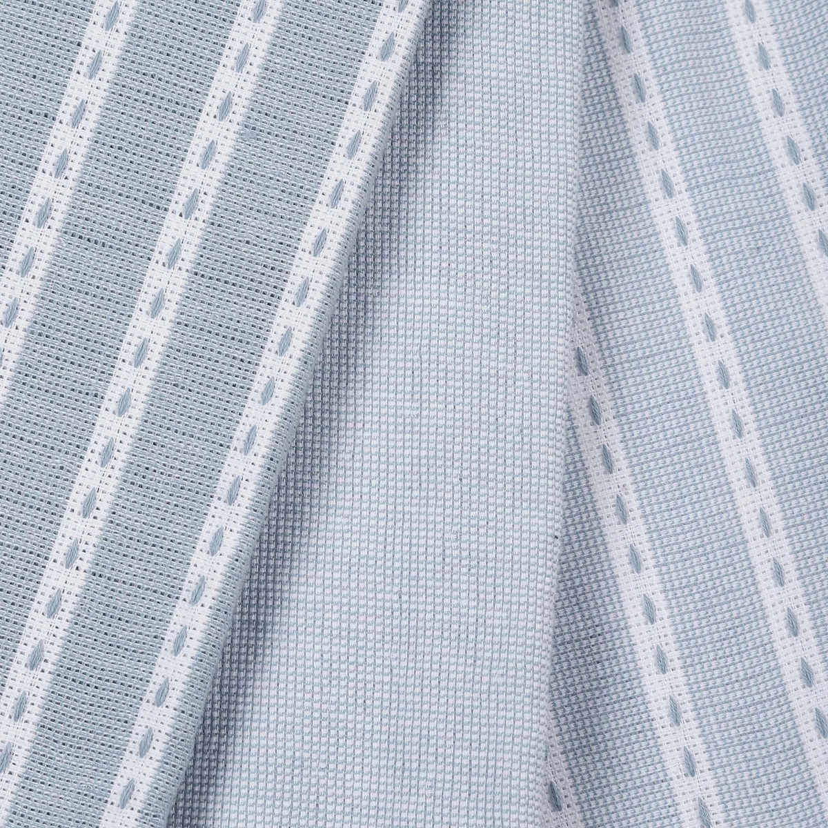 2 3 Pack Blue Chambray Extra Large Tea Towels, 2 of 6