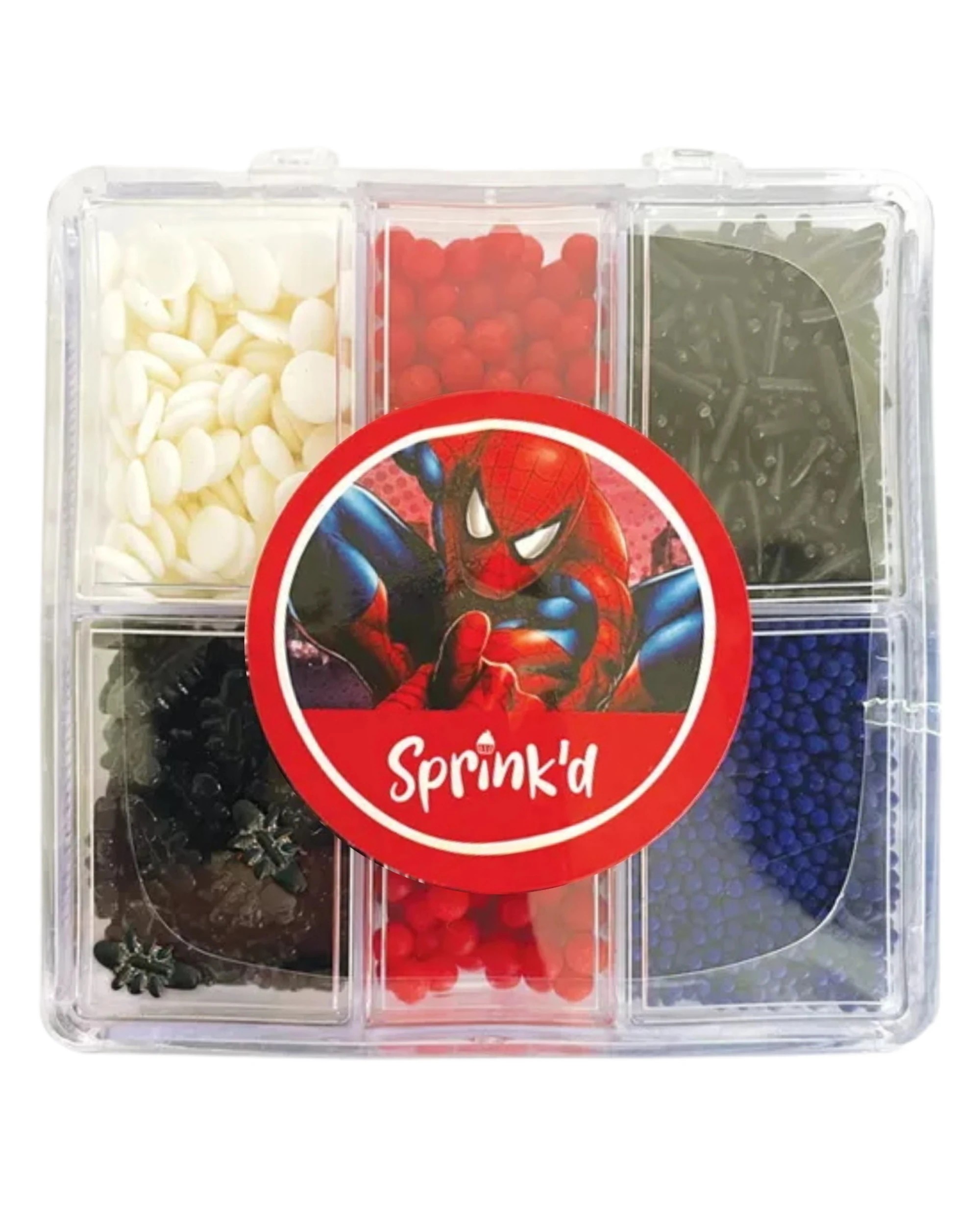 1 Sprink'd Sprink'd Spiderman Sprinkle Decorating Kit, 1 of 2