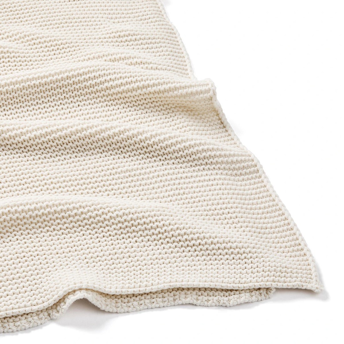 5 Chunky Knit Throw - Ivory, 5 of 7