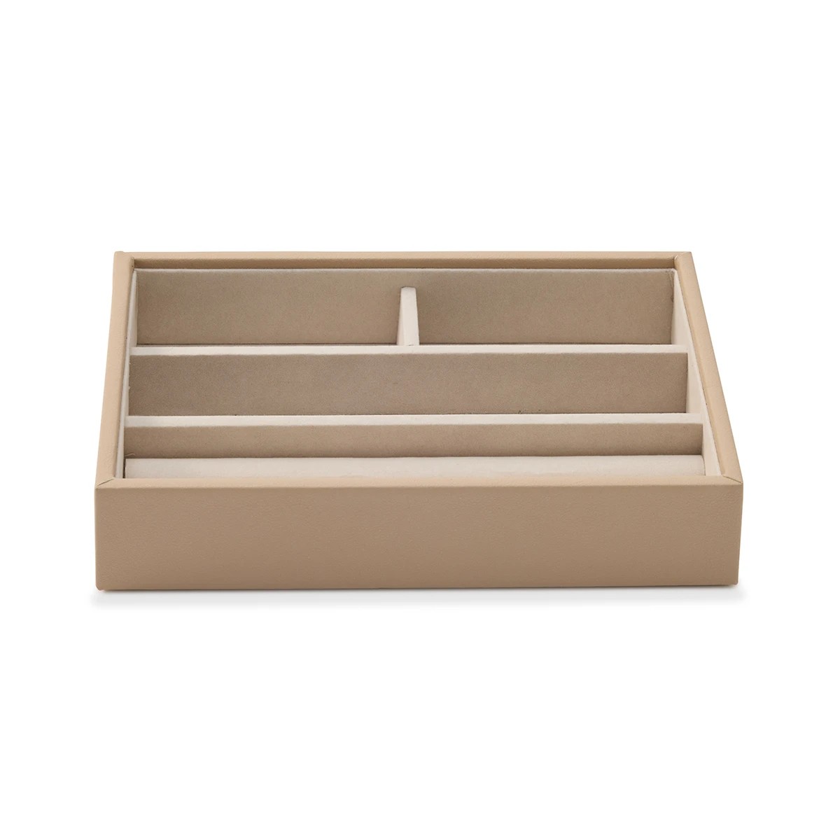3 4 Section Jewellery Tray - Taupe, 3 of 6