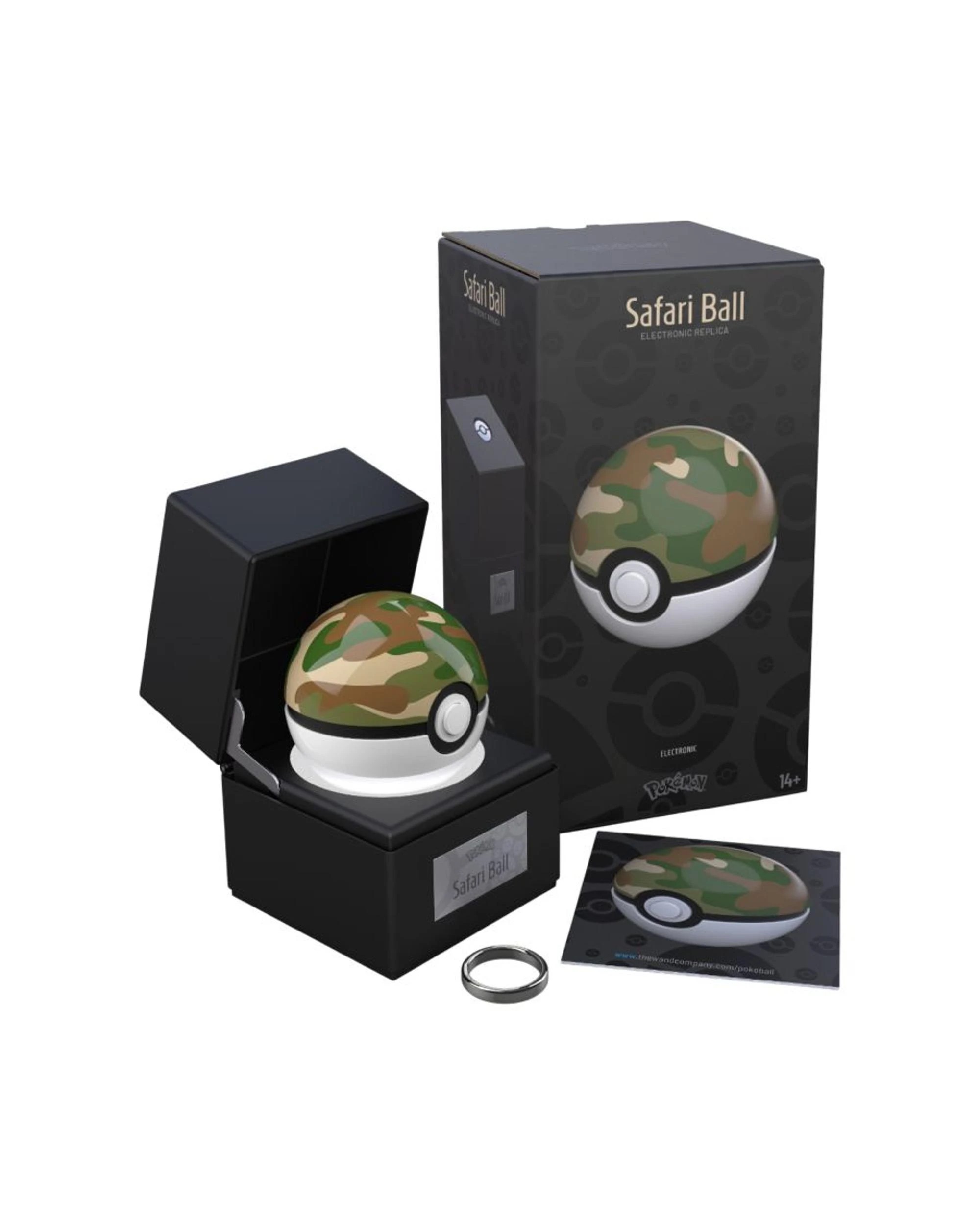 6 The Wand Company Pokemon Safari Ball Prop Replica, 6 of 6
