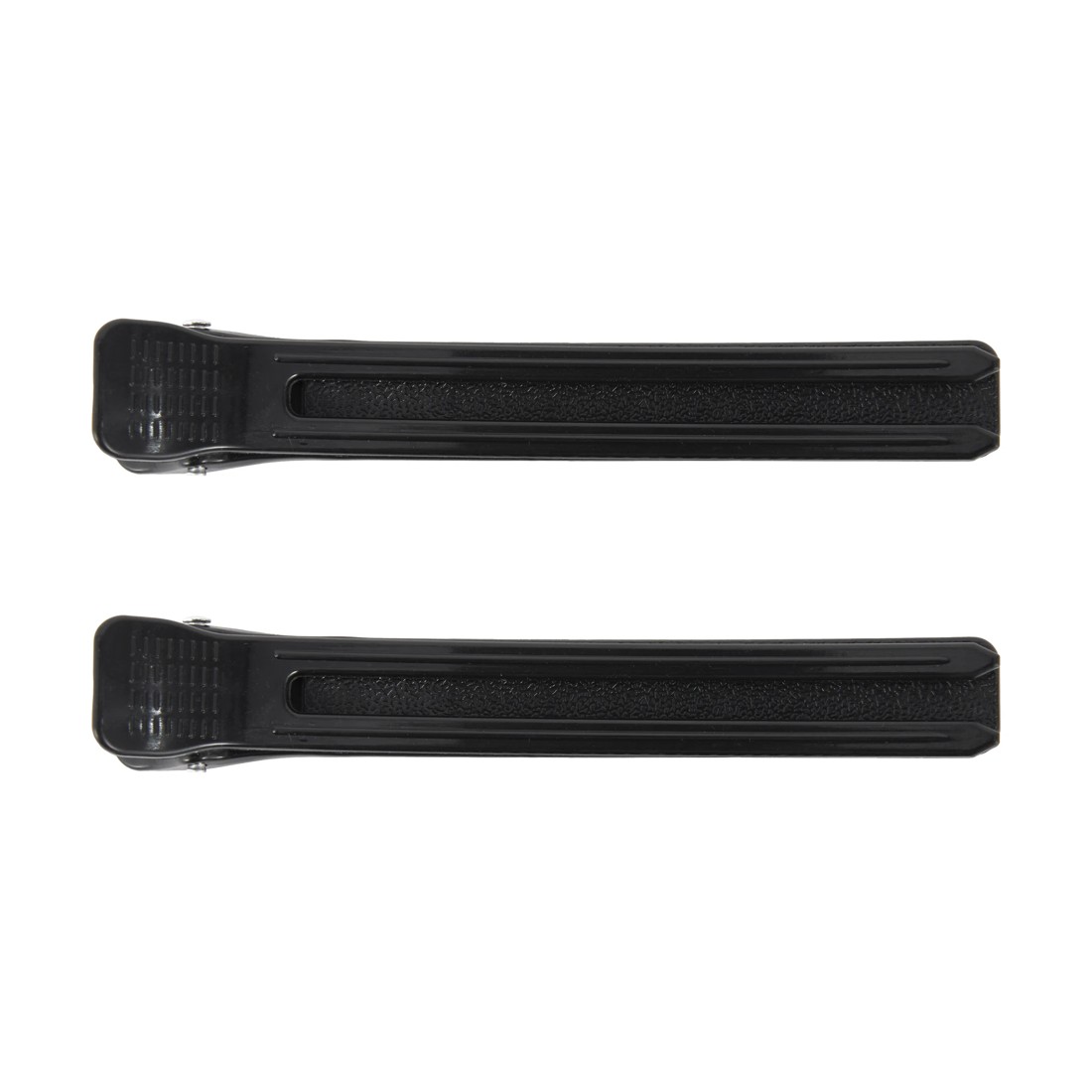 1 OXX Haircare 2 Pack Black Section Hair Clips, 1 of 3