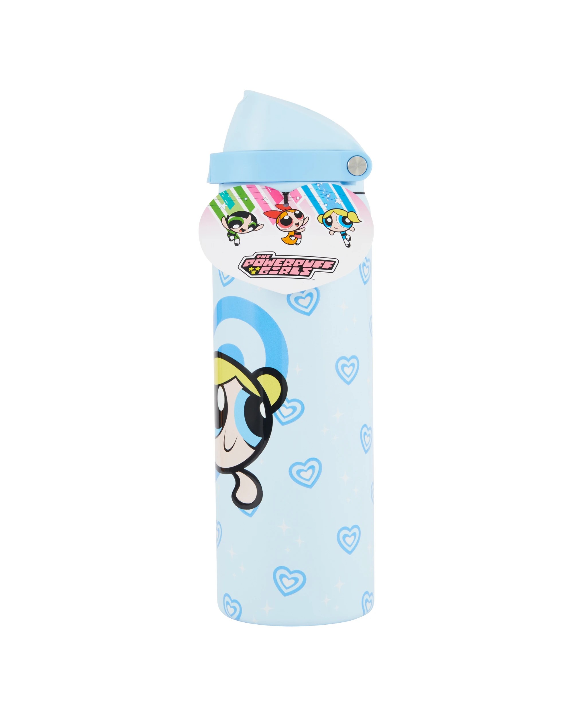7 The Powerpuff Girls 940ml Dual Lid Bottle - Bubbles, 7 of 7