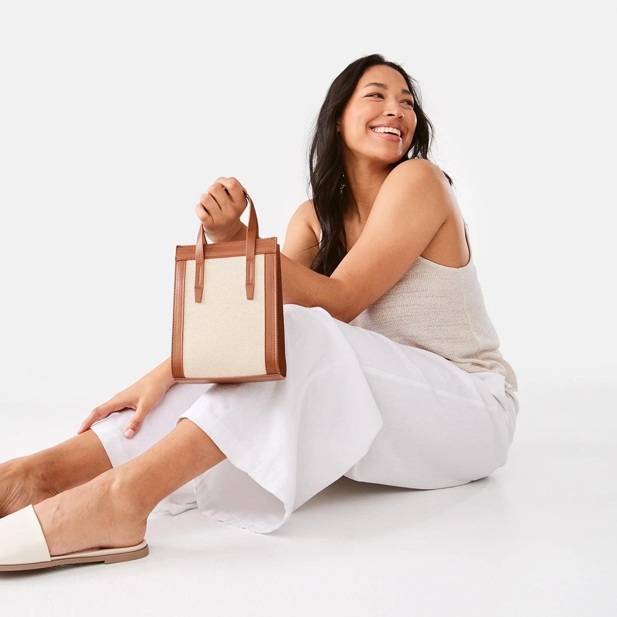 8 Mini Crossbody Bag Natural, 8 of 8