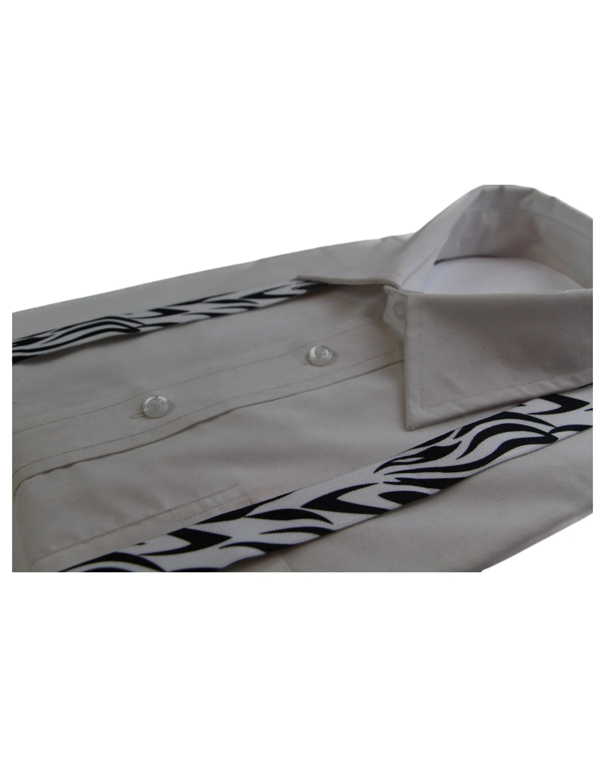 3 Zasel Boys Adjustable White & Black Zebra Patterned Suspenders - Multi - Multi, 3 of 4