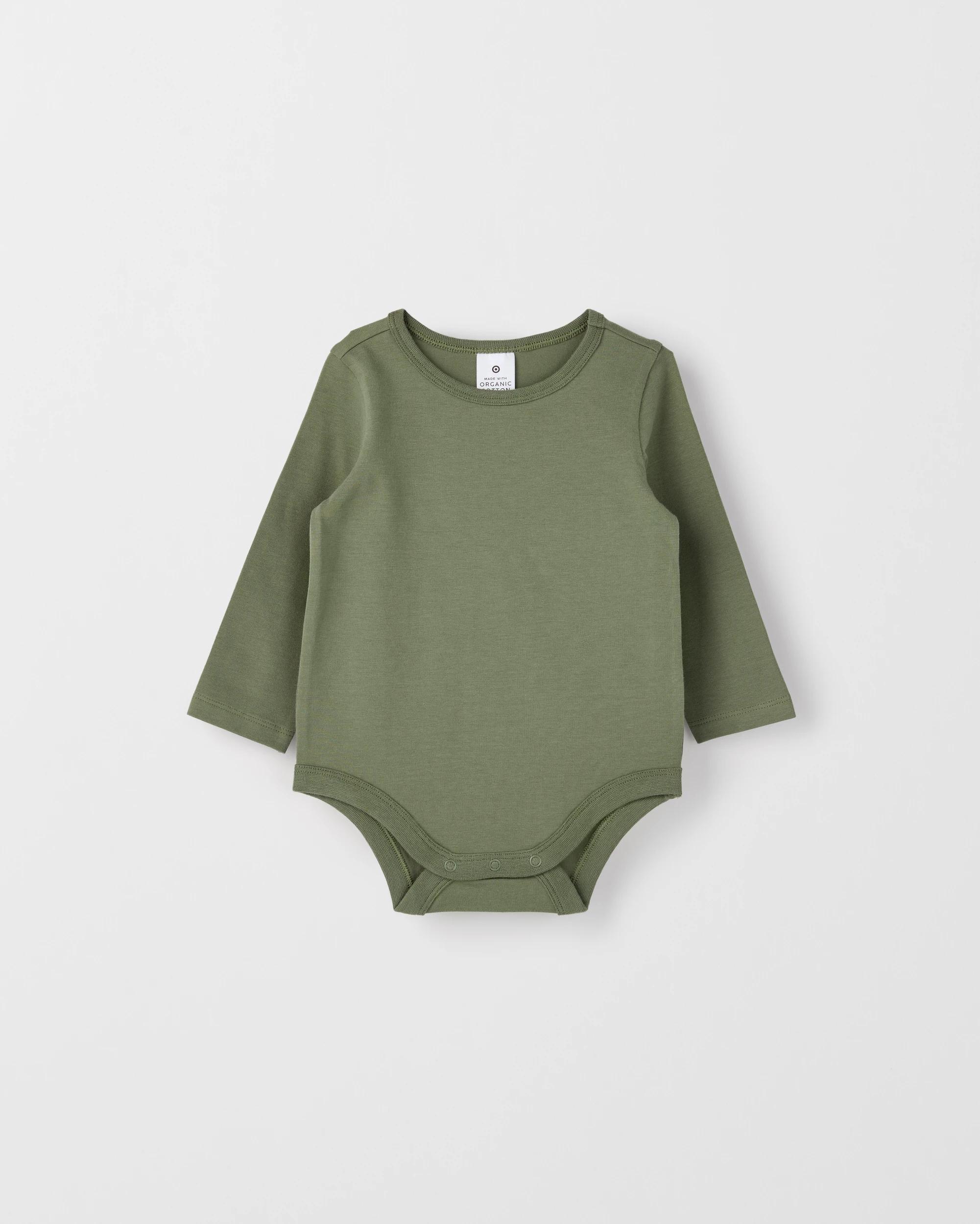 6 Target Baby Baby Organic Cotton 5 Pack Print Bodysuit FOREST BEAR, 6 of 7
