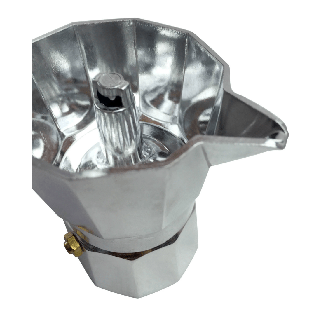 2 BR Home 3 Cup Coffee Percolator Moka Espresso Stove Top Maker Perculator Aluminium Stove Top, 2 of 6