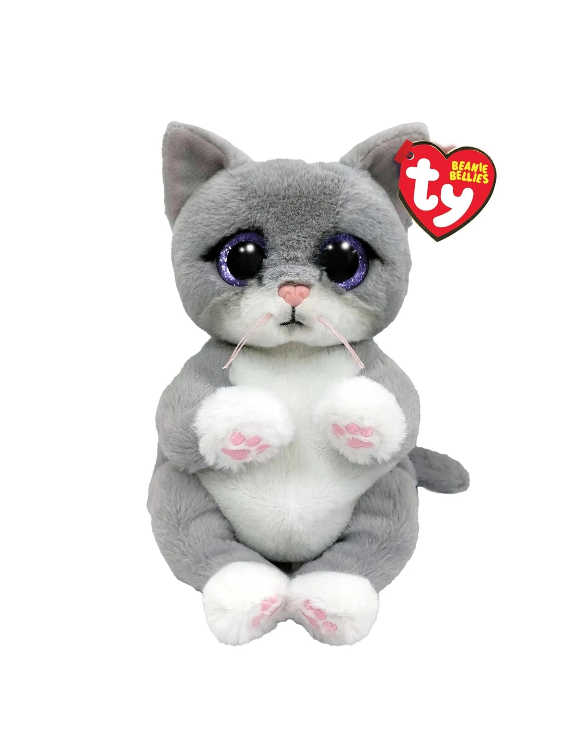 1 TY Beanie Bellies Regular Morgan the Cat Plush, 1 of 1