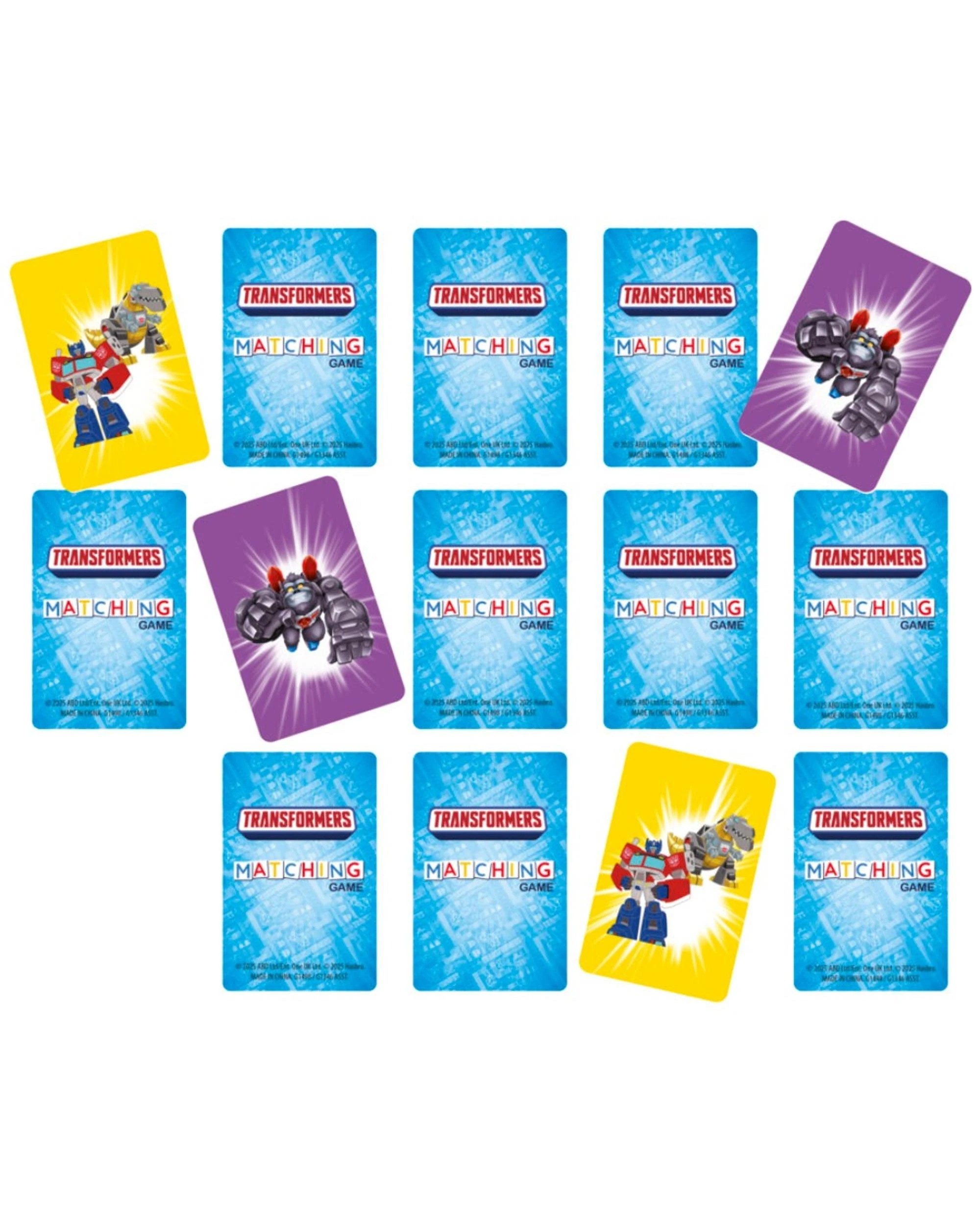 2 Transformers Matching Card Game, 2 of 5
