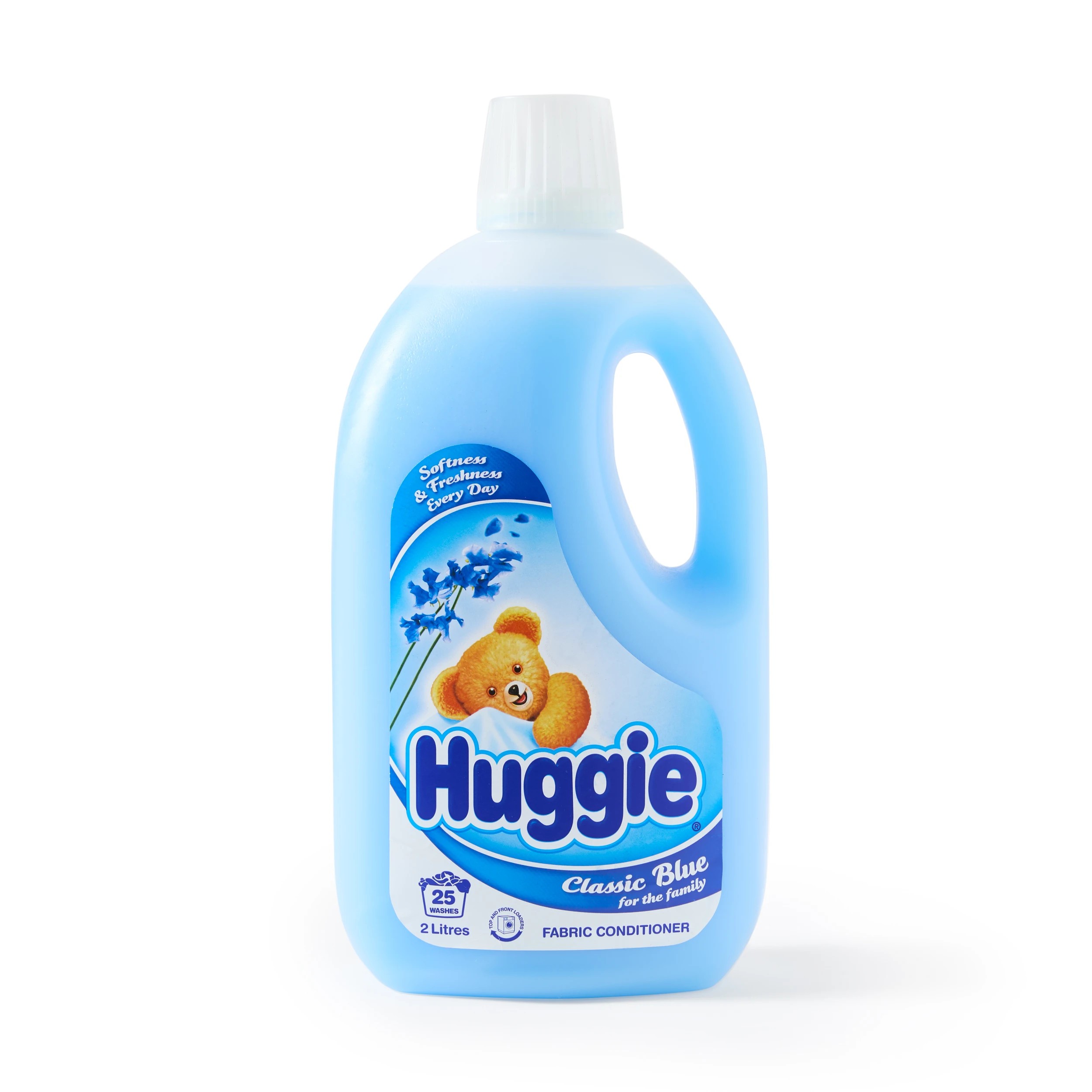1 Huggie Classic Blue Fabric Conditioner 2L, 1 of 2