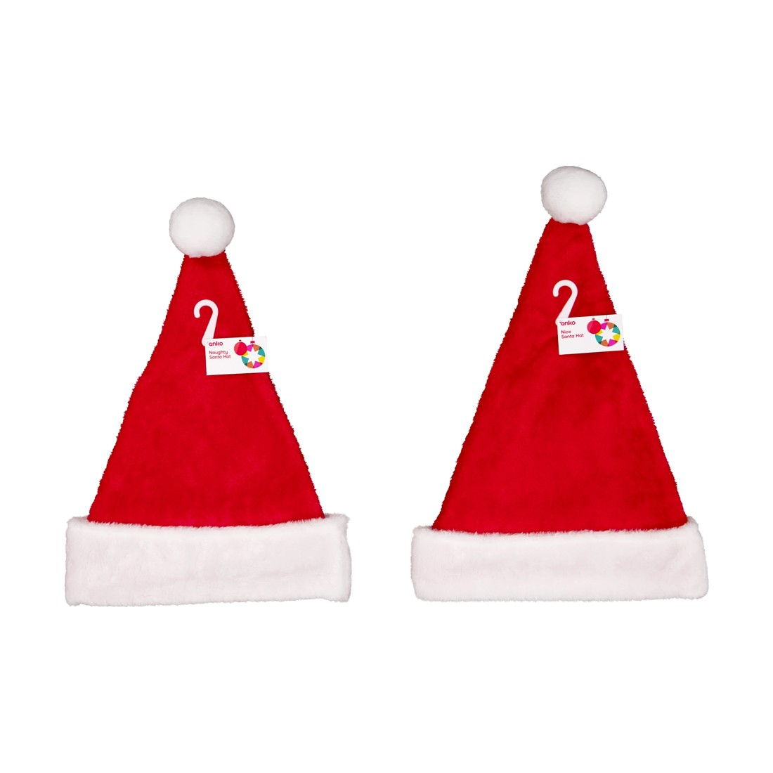 5 Naughty or Nice Santa Hat - Assorted, 5 of 5