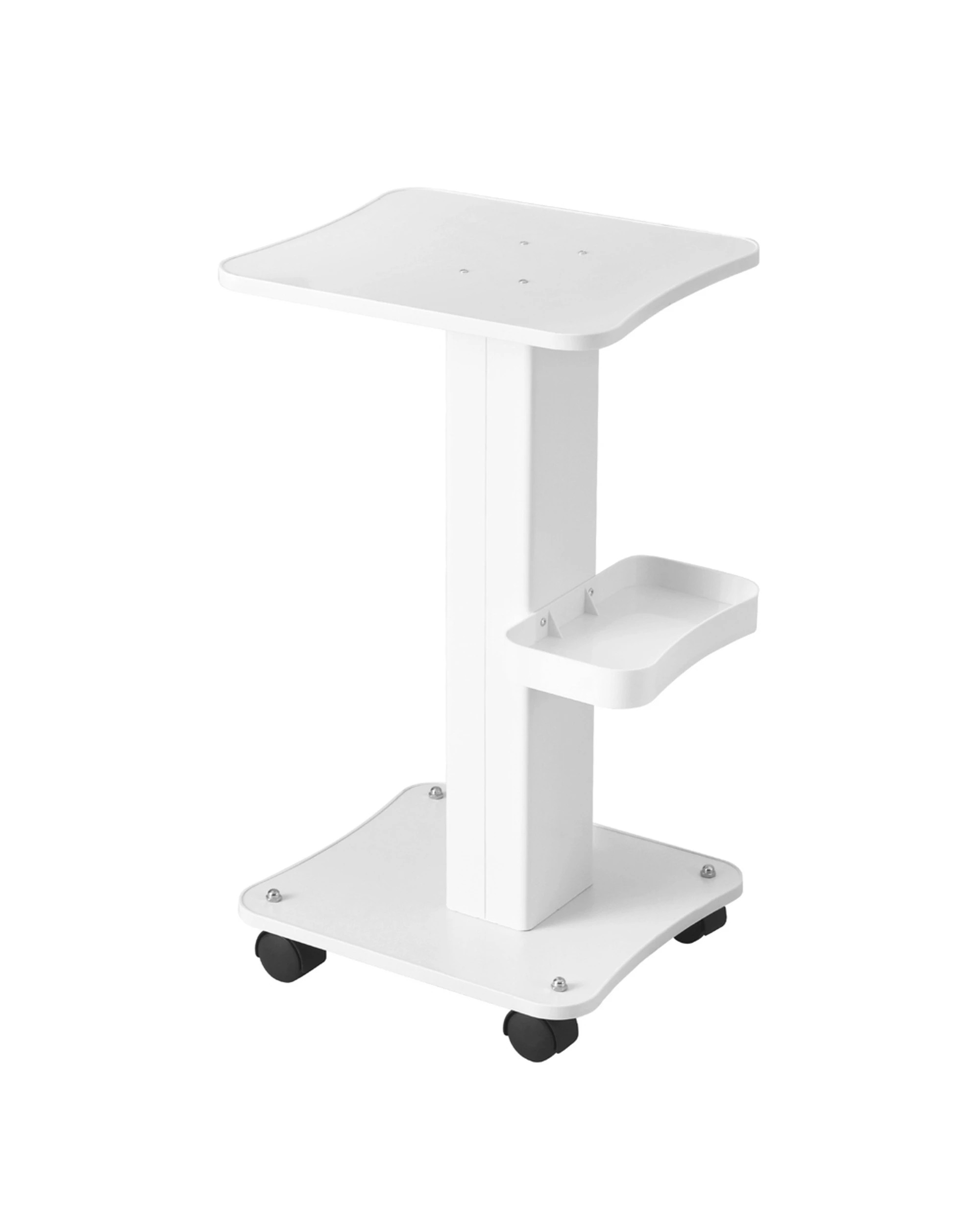 1 Embellir Salon Trolley Cart Spa Beauty Rolling Tray Hairdressing Storage Stand - White, 1 of 5