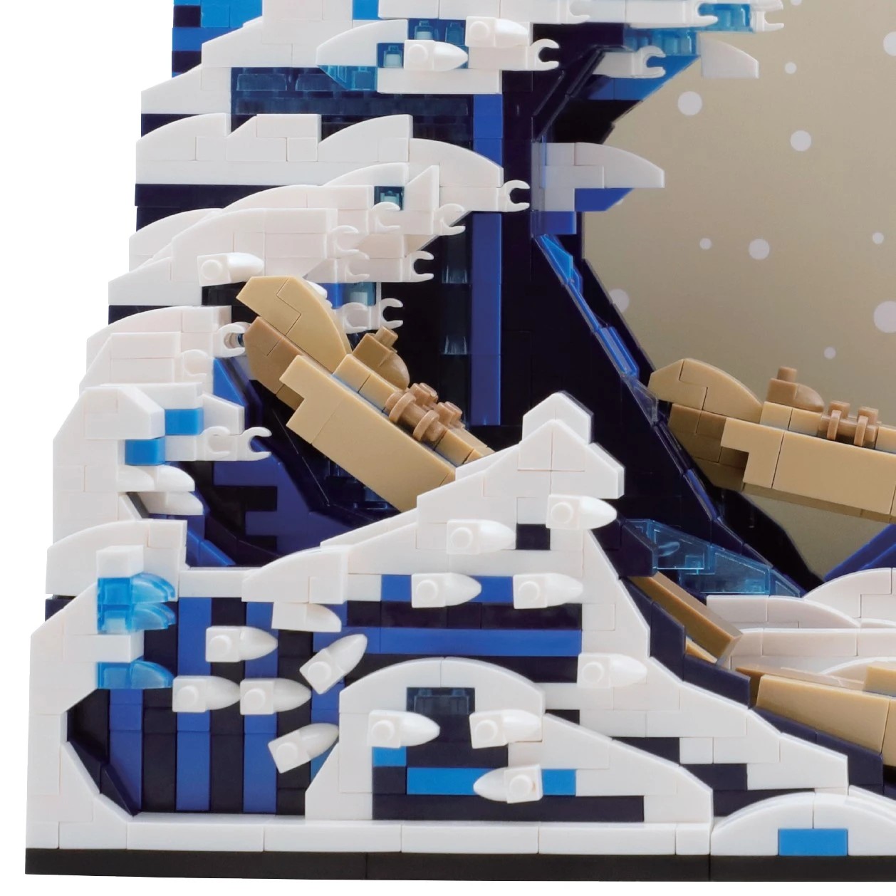 3 1976 Piece Mini Blocks Lifestyle Series: Sea Wave Scene, 3 of 6