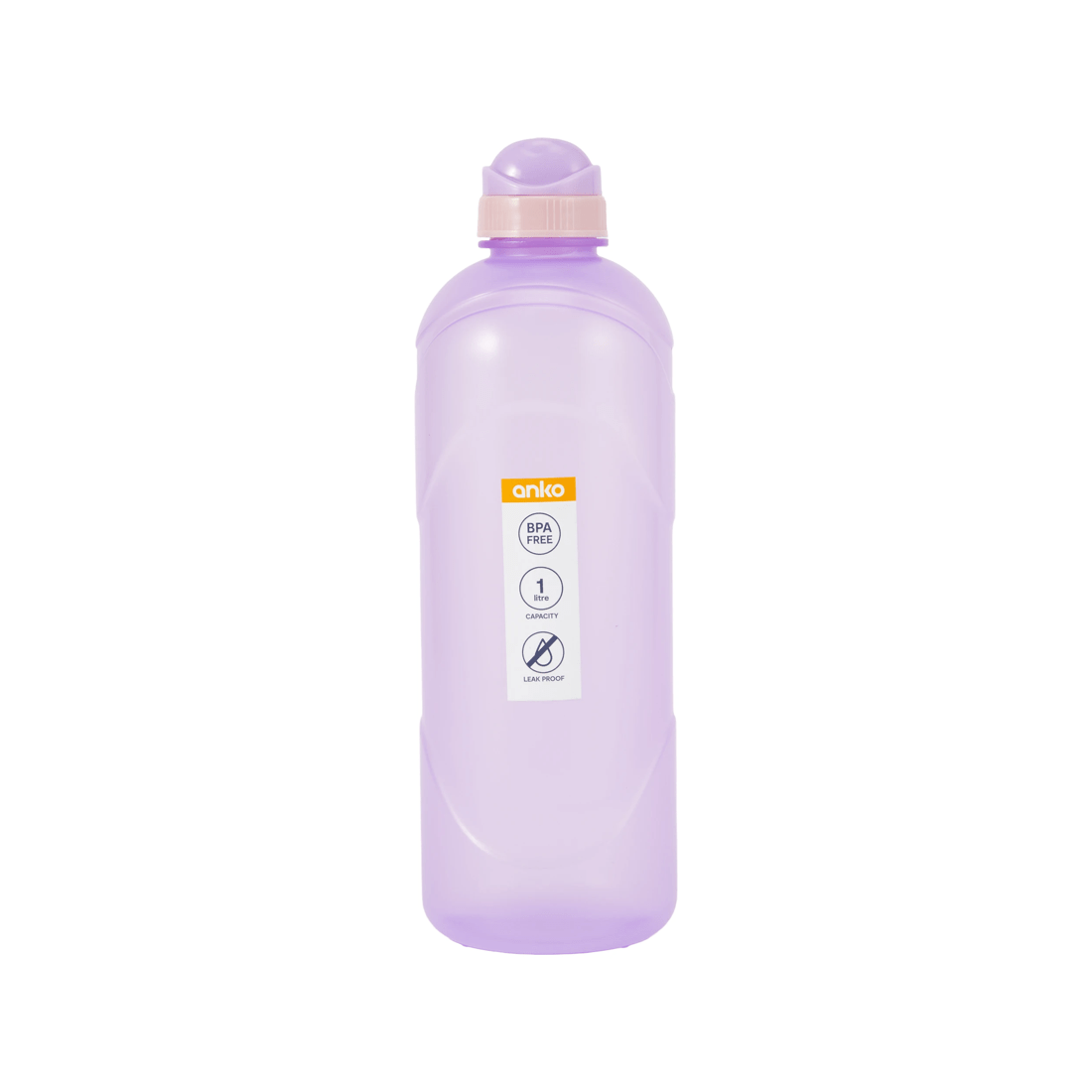 6 1L Pink Twist Top Drink Bottle, 6 of 6