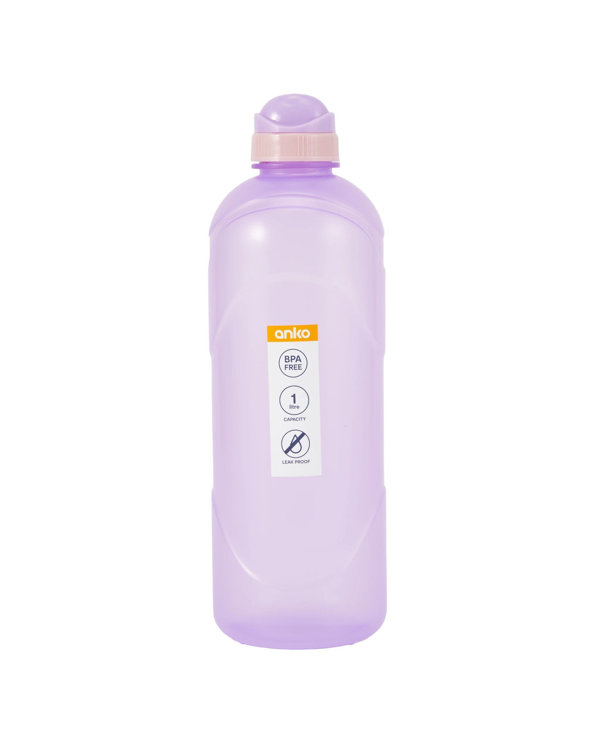 6 1L Pink Twist Top Drink Bottle, 6 of 6