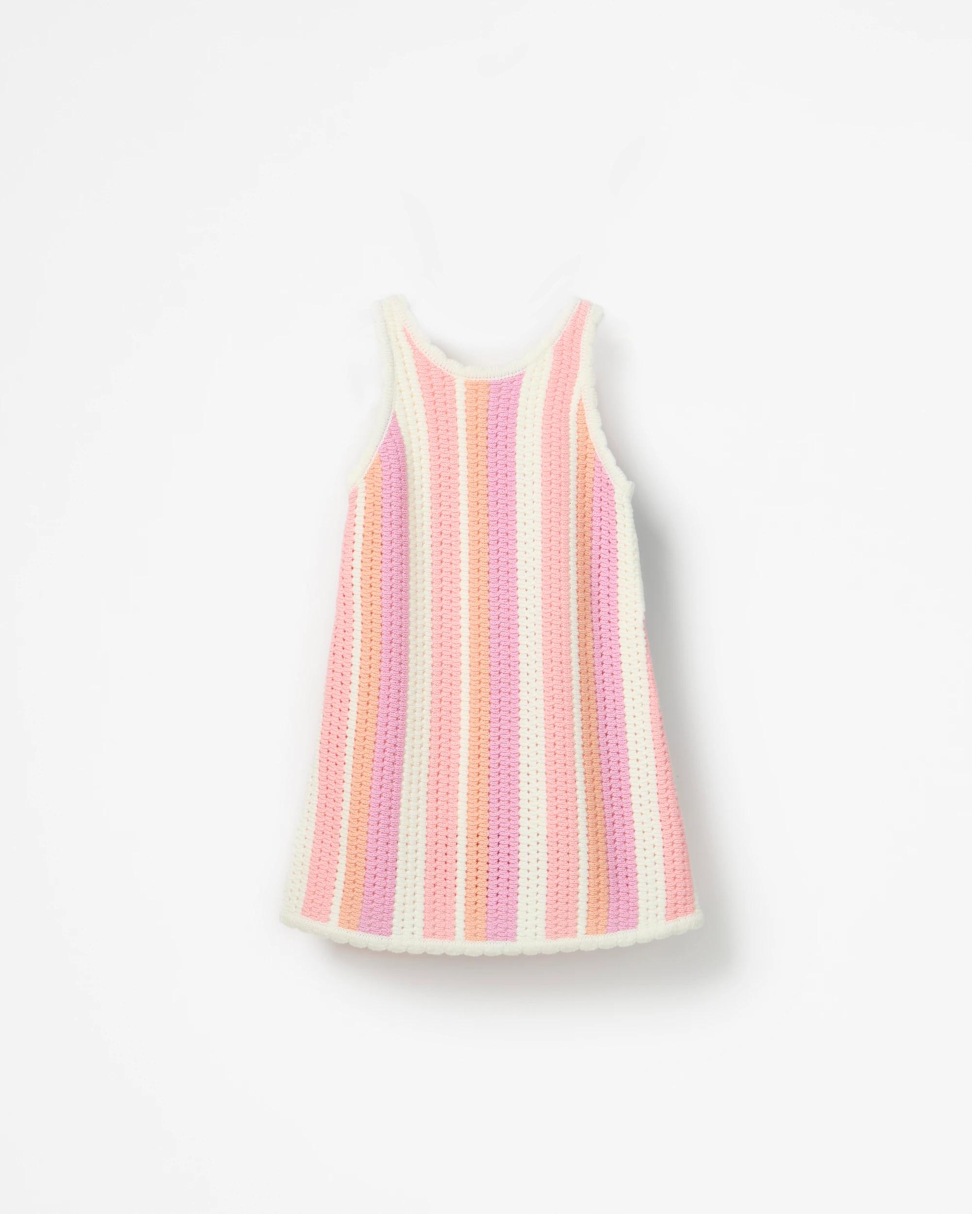 4 Target Fashion Crochet Knit Dress MULTI, 4 of 5