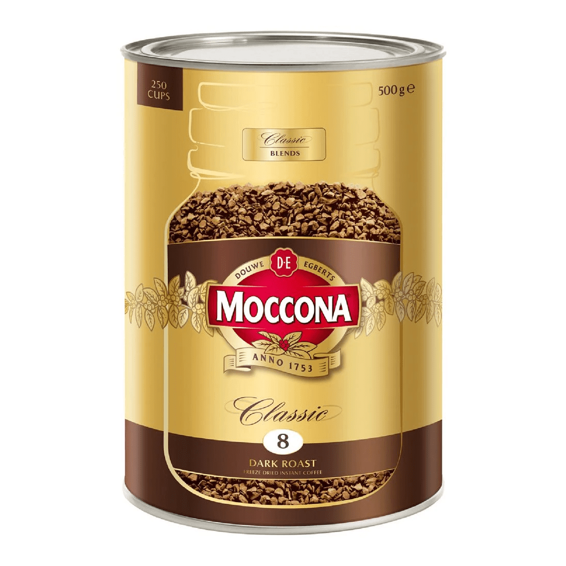 1 Moccona Classic Dark Instant Coffee 500g, 1 of 2