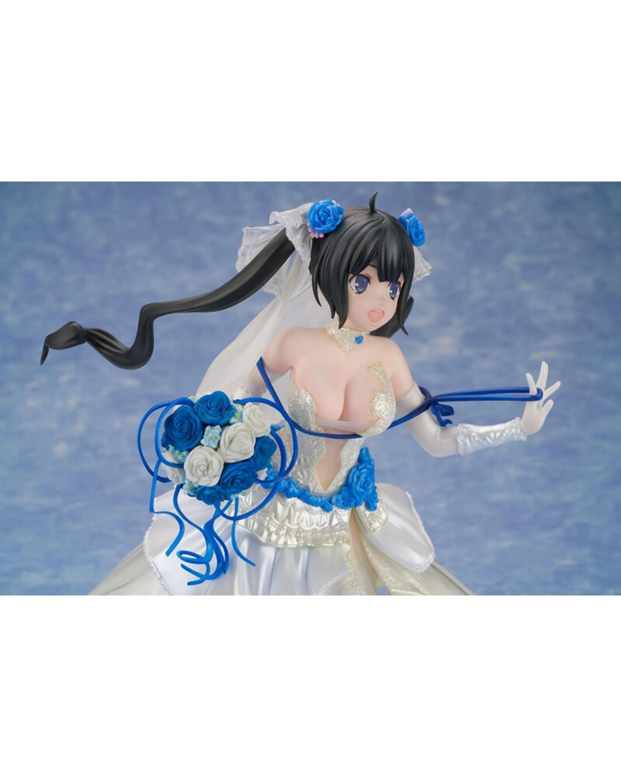6 FuRyu Is It Wrong to Try to Pick Up Girls in a Dungeon IV Hestia Wedding Dress 1/7 Scale Figure, 6 of 10