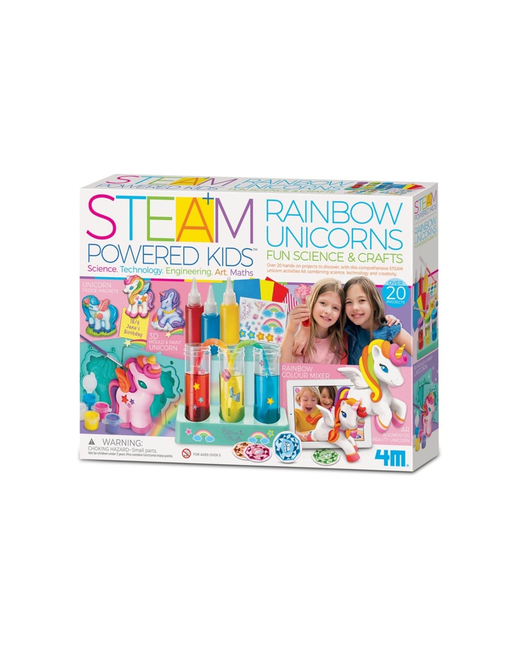 1 4M Steam Powered Kids Rainbows & Unicorns Kids Art Craft Activity, 1 of 3
