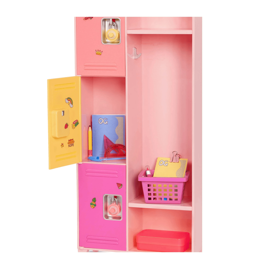 5 Our Generation School Spirit Locker Set - Multi, 5 of 5