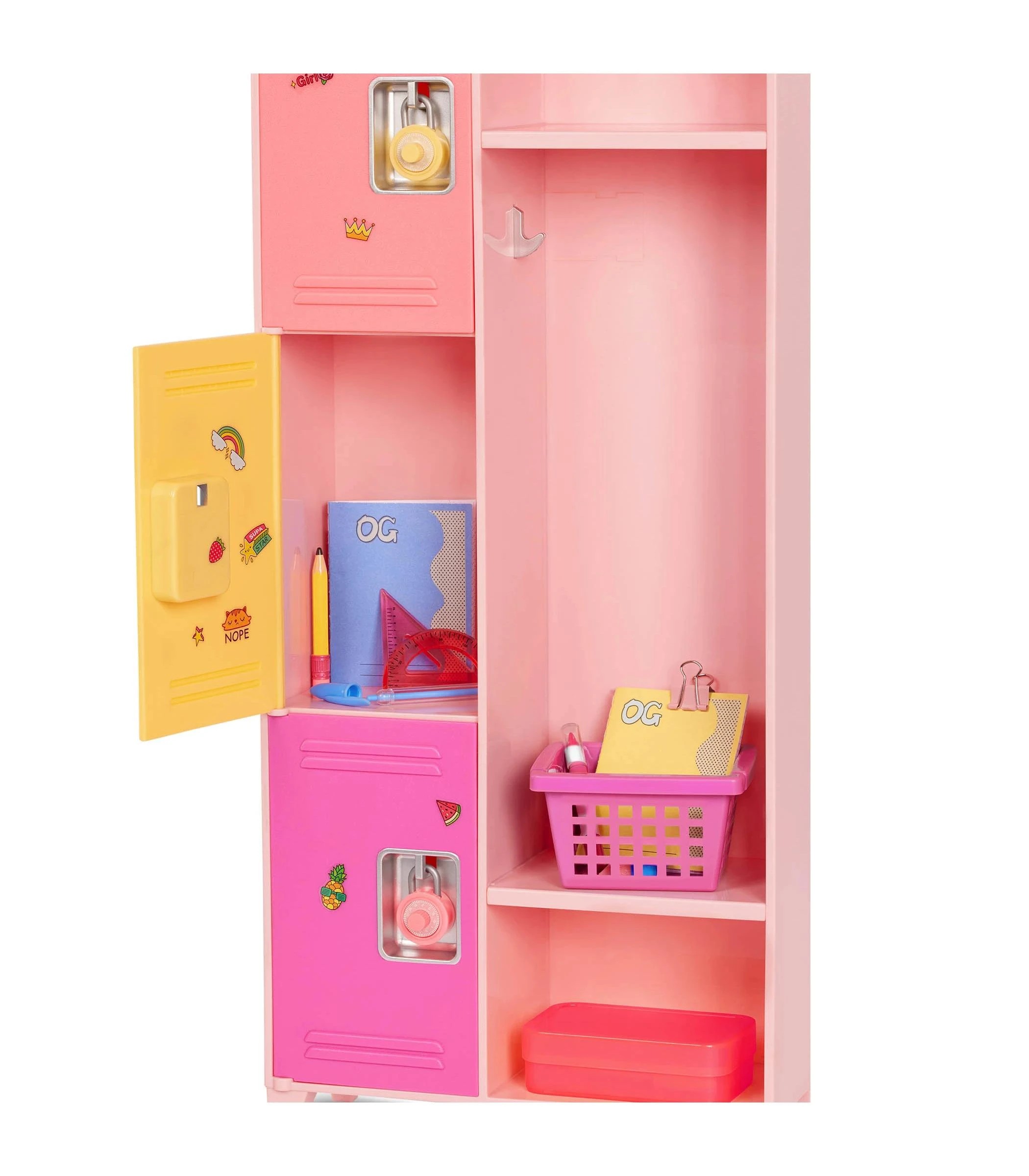 5 Our Generation School Spirit Locker Set - Multi, 5 of 5