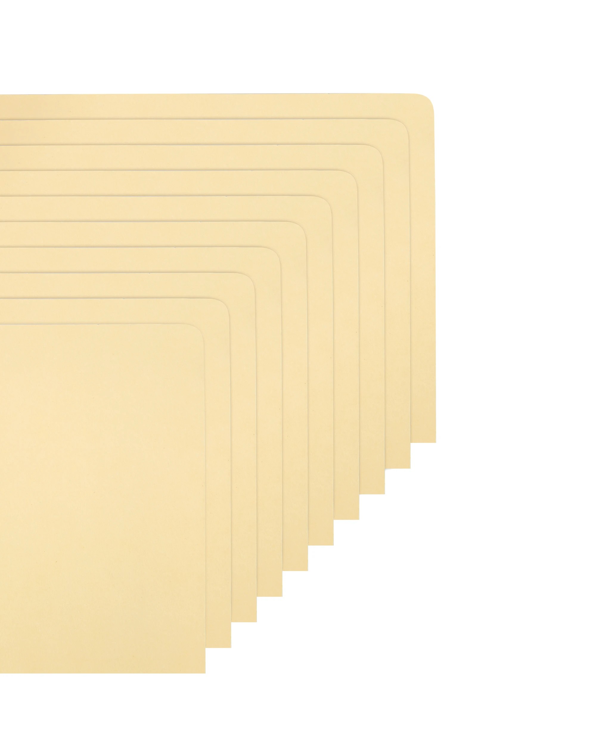 3 10 Pack Foolscap Manilla Folders, 3 of 7