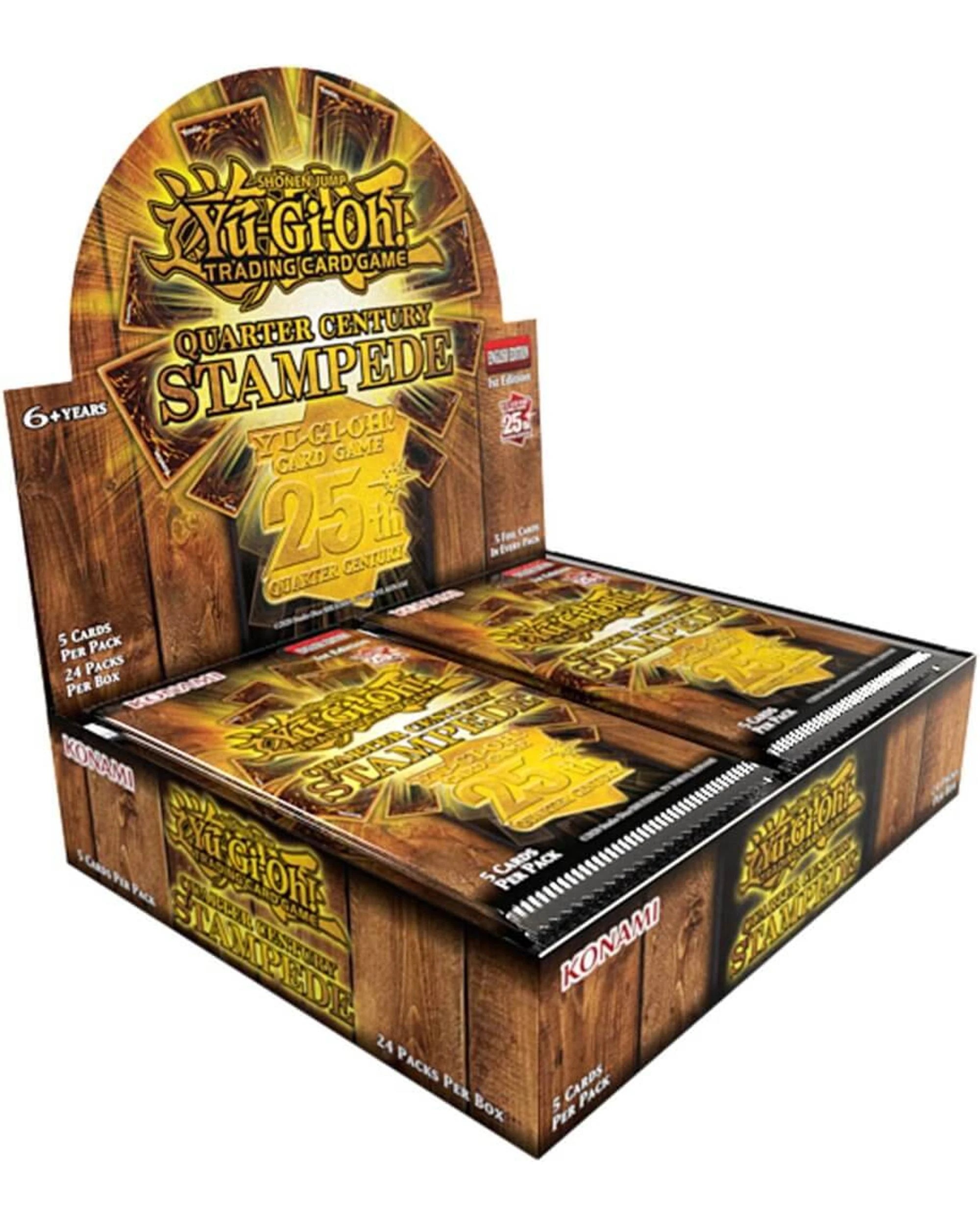 1 Yu-Gi-Oh! TCG: Quarter Century Stampede Collection Booster Box, 1 of 4