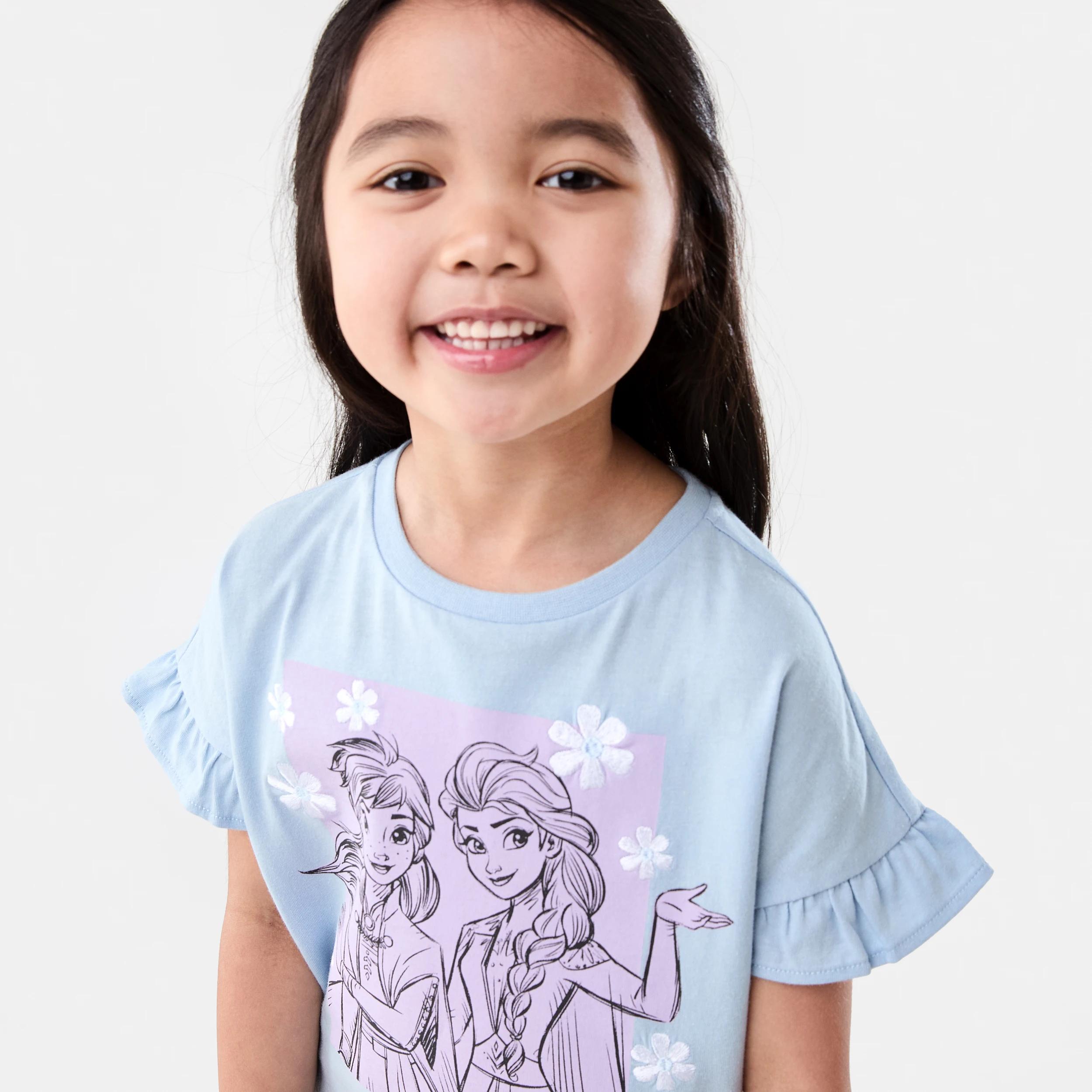3 Disney Frozen License Short Sleeve T-shirt FROZEN TEE, 3 of 8