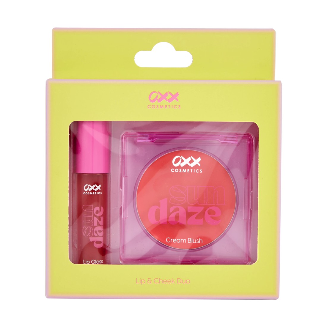 1 OXX Cosmetics Sun Daze Lip and Cheek Duo - Red, 1 of 5