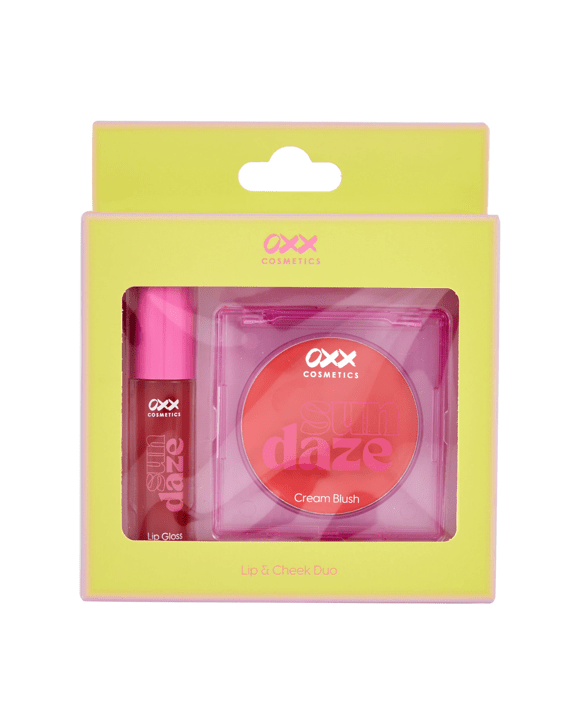 OXX Cosmetics Sun Daze Lip and Cheek Duo - Red