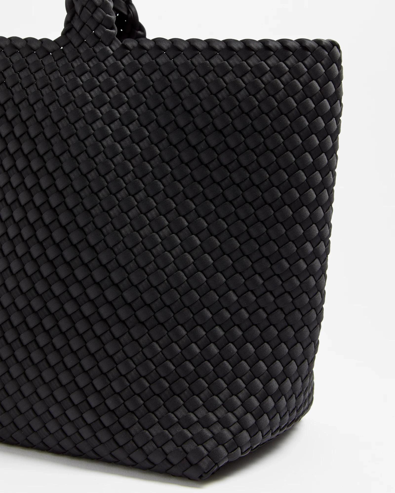 2 Target Weave Detail Tote Bag BLACK, 2 of 2