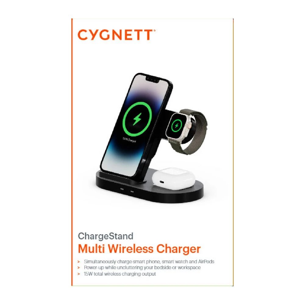 5 Cygnett ChargeStand Multi Wireless Charger, 5 of 5