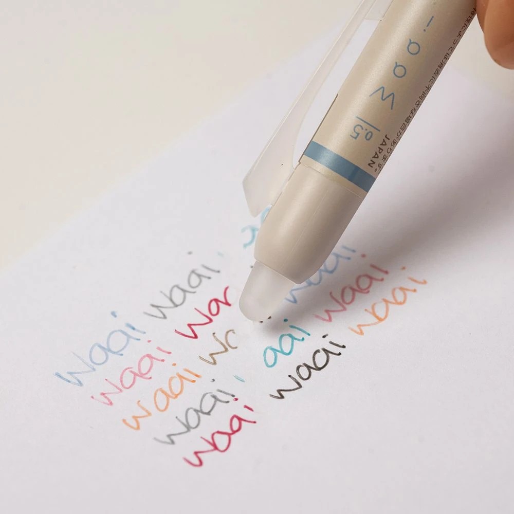 4 PILOT FriXion Waai Erasable Gel Pen 0.5mm Pastel Chilly Blue, 4 of 6